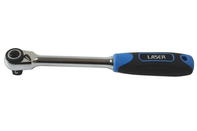 LASER 7289 Reversible Ratchet 3/8" Drive Quick Release Chrome Vanadium 72 Teeth