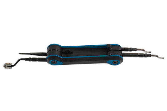 LASER 7291 Universal Deburring Multi-Tool Black Passivated Curved Blade