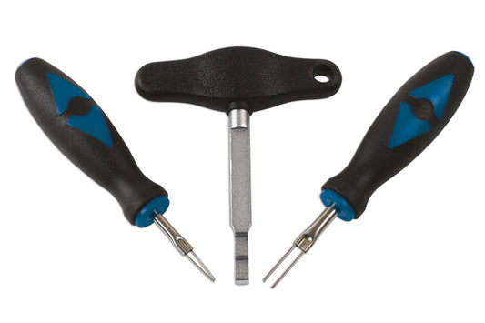 LASER 7293 Electrical Connector Removal Tool Kit For VW Audi Seat Skoda