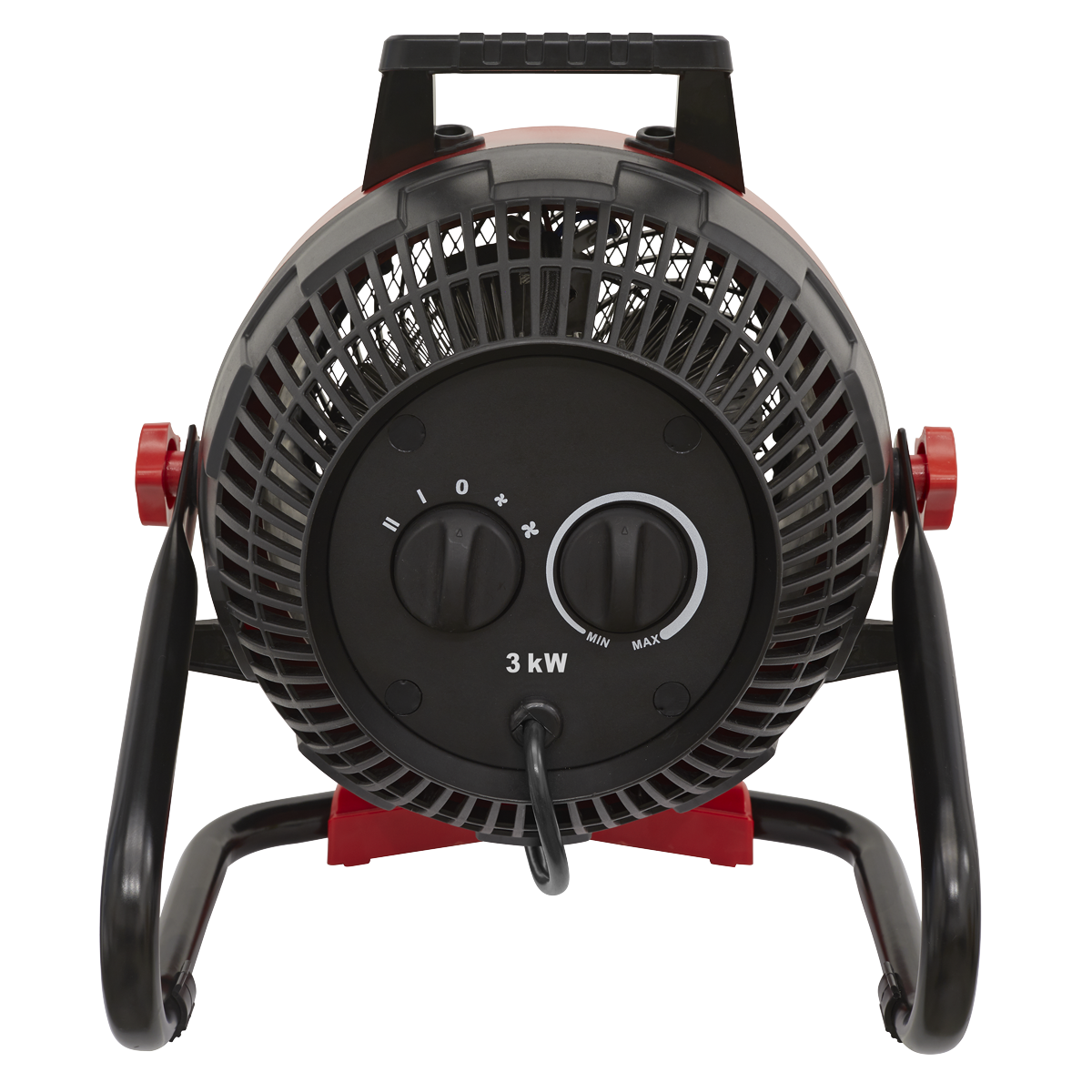 Sealey Industrial Fan Heater With Integral Carry Handle 3000W Portable FH3000