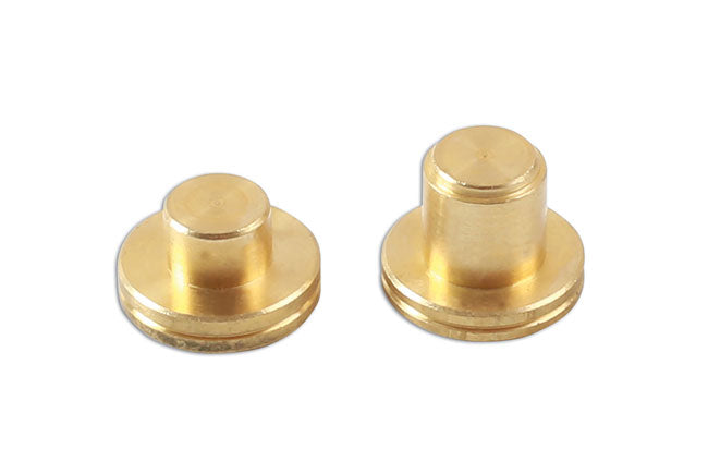 LASER 7311 Valve Clearance Tool 7 mm Pair For Ducati Engines Brass Knobs