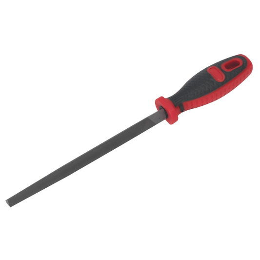 Sealey Smooth Cut 3-Square Engineers File With Comfort Grip Handle 200mm AK5864