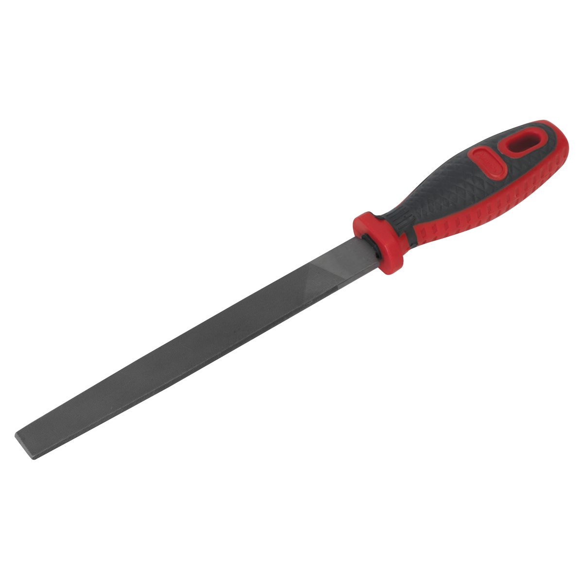 Sealey Smooth Cut Flat Engineers File With Comfort Grip Handle 200mm AK5865