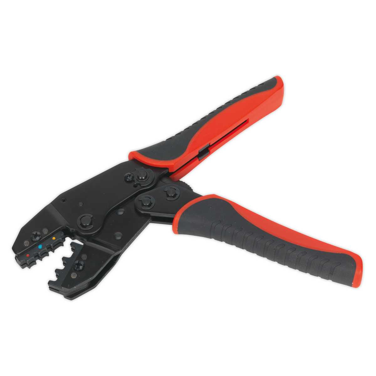 Sealey Ratchet Crimping Tool All Steel Construction - Insulated Terminals AK385