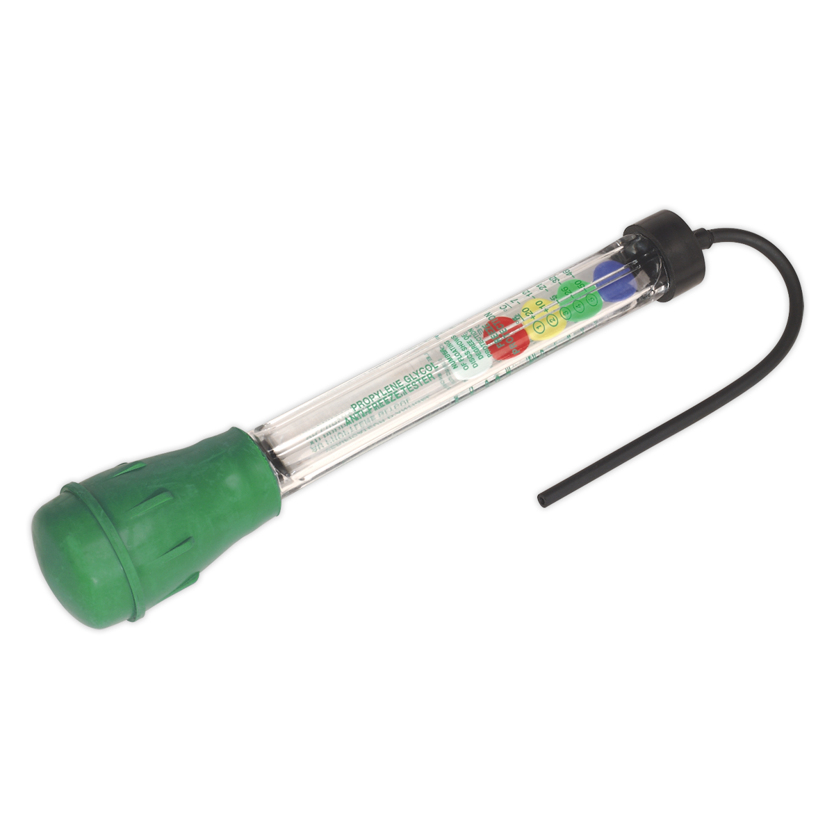 Sealey Propylene Glycol Antifreeze Tester Hot & Cold Diagnose - Disc Type AK4122