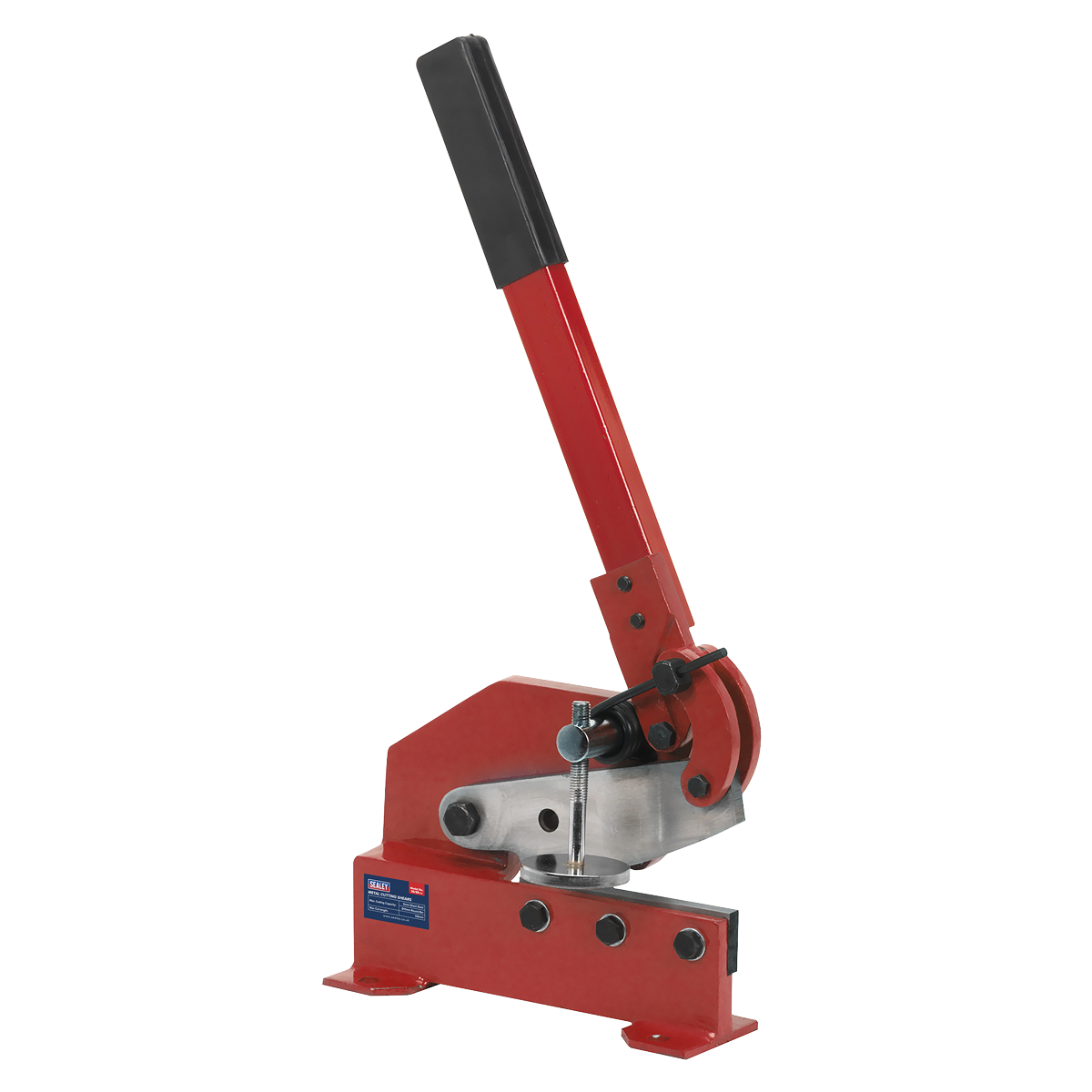 Sealey Ø11mm Round Metal Cutting Shears 5mm Sheet Capacity Steel-Plate Red 3S/5R