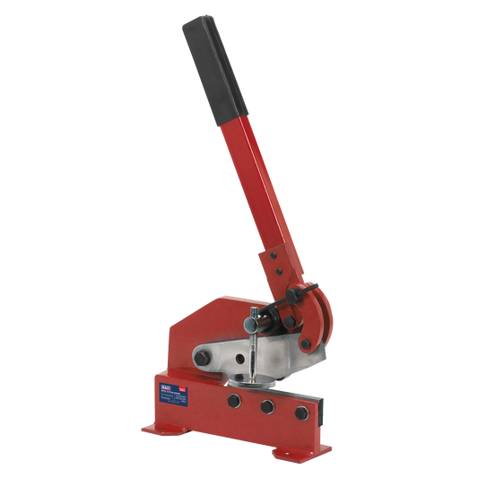 Sealey Ø11mm Round Metal Cutting Shears 5mm Sheet Capacity Steel-Plate Red 3S/5R