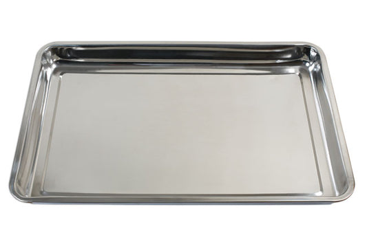 LASER 7352 Stainless Steel Drip Tray 600 x 400 x 48mm Low Profile Type-201