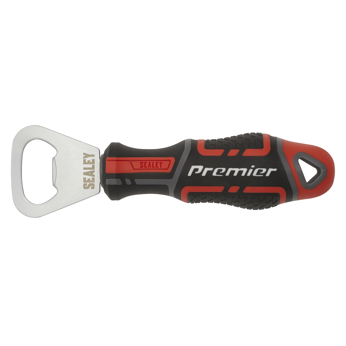 Sealey GripMAX Bottle Opener With TPV Rubber Soft Grip Handle Ergonomic AK4368