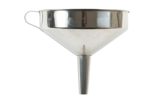 LASER 7366 Stainless Steel Workshop Funnel 200mm With Handle and Filter