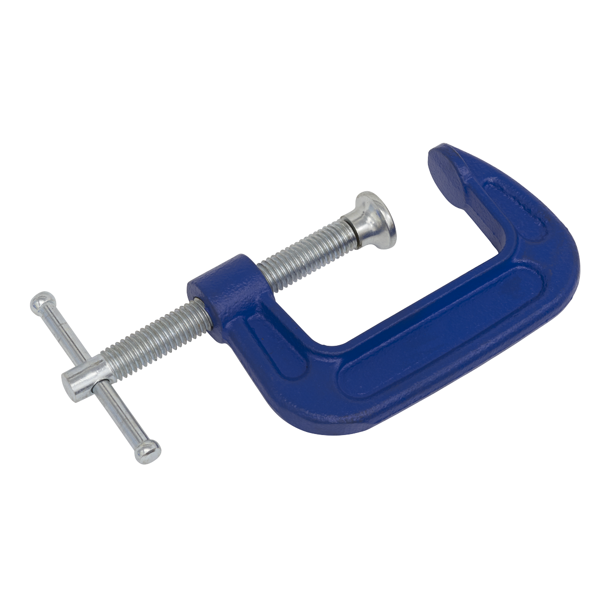 Sealey G-Clamp Fitted With Swivel Tip To Reduce Marking Length 50mm AK6002