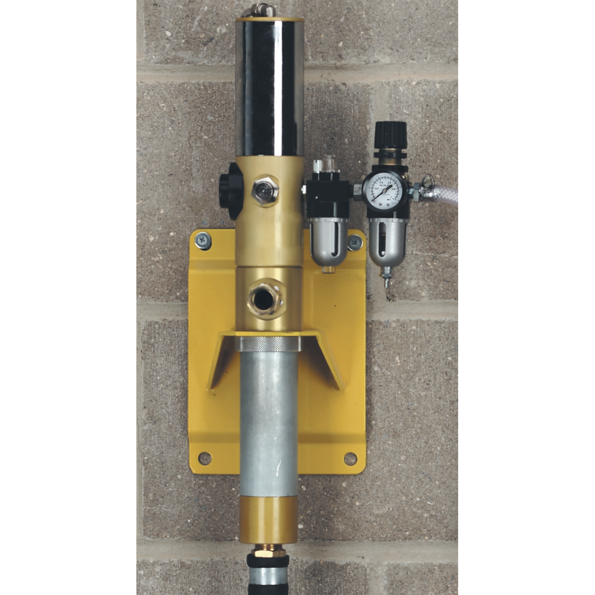 Sealey Pump-Away Station Air Powered With Wall Mounting Bracket AK450DP