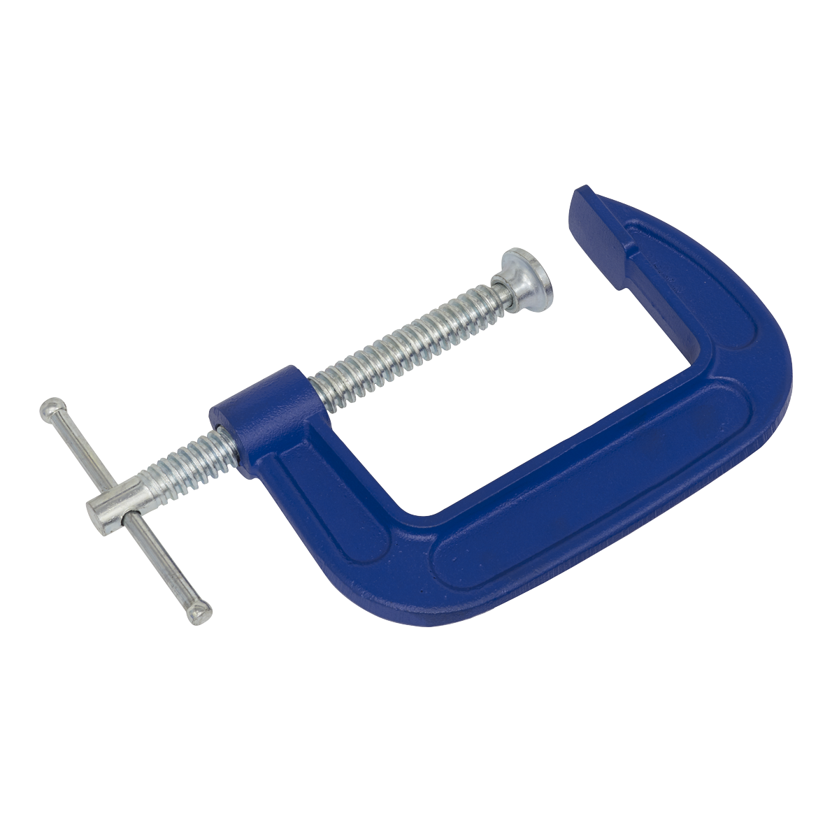 Sealey G-Clamp Fitted With Swivel Tip To Reduce Marking Length 75mm AK6003