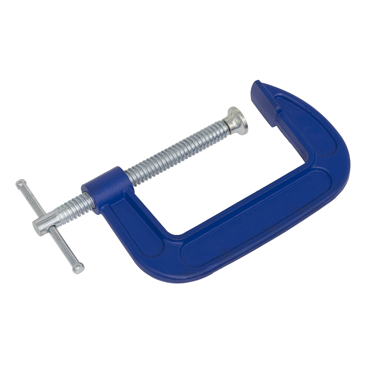 Sealey G-Clamp Fitted With Swivel Tip To Reduce Marking Length 100mm AK6004