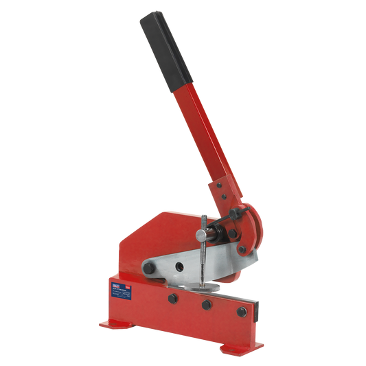 Sealey Ø12mm Round Metal Cutting Shears 6mm Sheet Capacity Steel-Plate Red 3S/6R