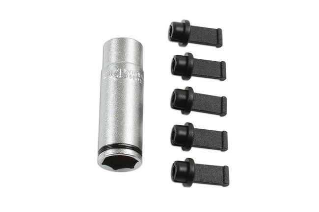 LASER TOOLS 7391 Pressure Sensor Glow Plug Kit PSG Vehicles 12mm 6 Pieces