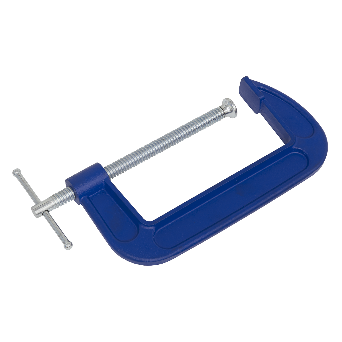 Sealey G-Clamp Fitted With Swivel Tip To Reduce Marking Length 150mm AK6006