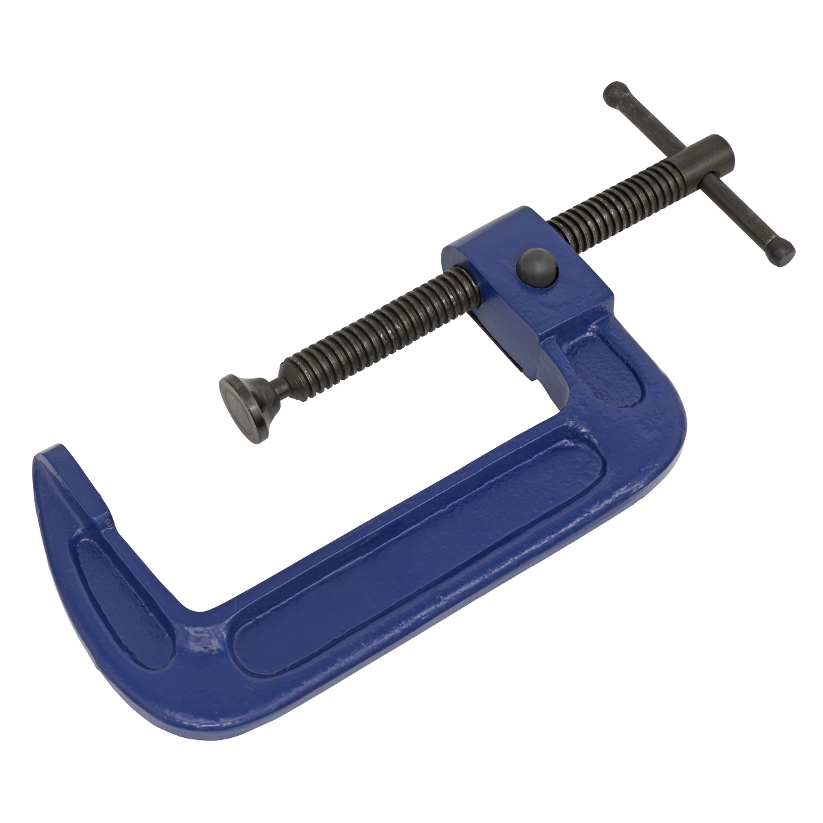 Sealey 150mm G-Clamp Quick Release Mechanism Swivel Tip Forged Body AK6006Q