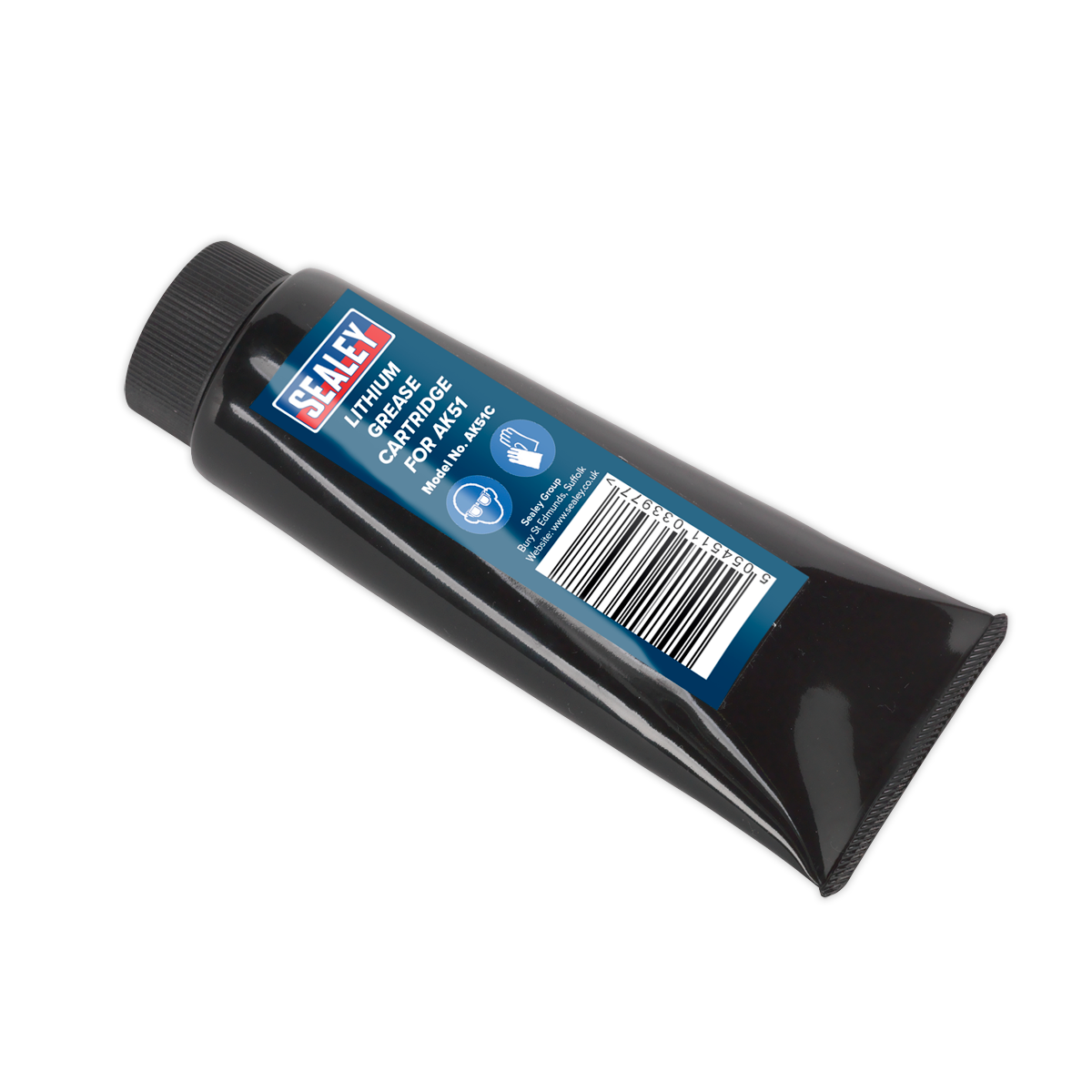 Sealey Lithium Grease Tube Lubricant For AK51 Mini Grease Applicator AK51C
