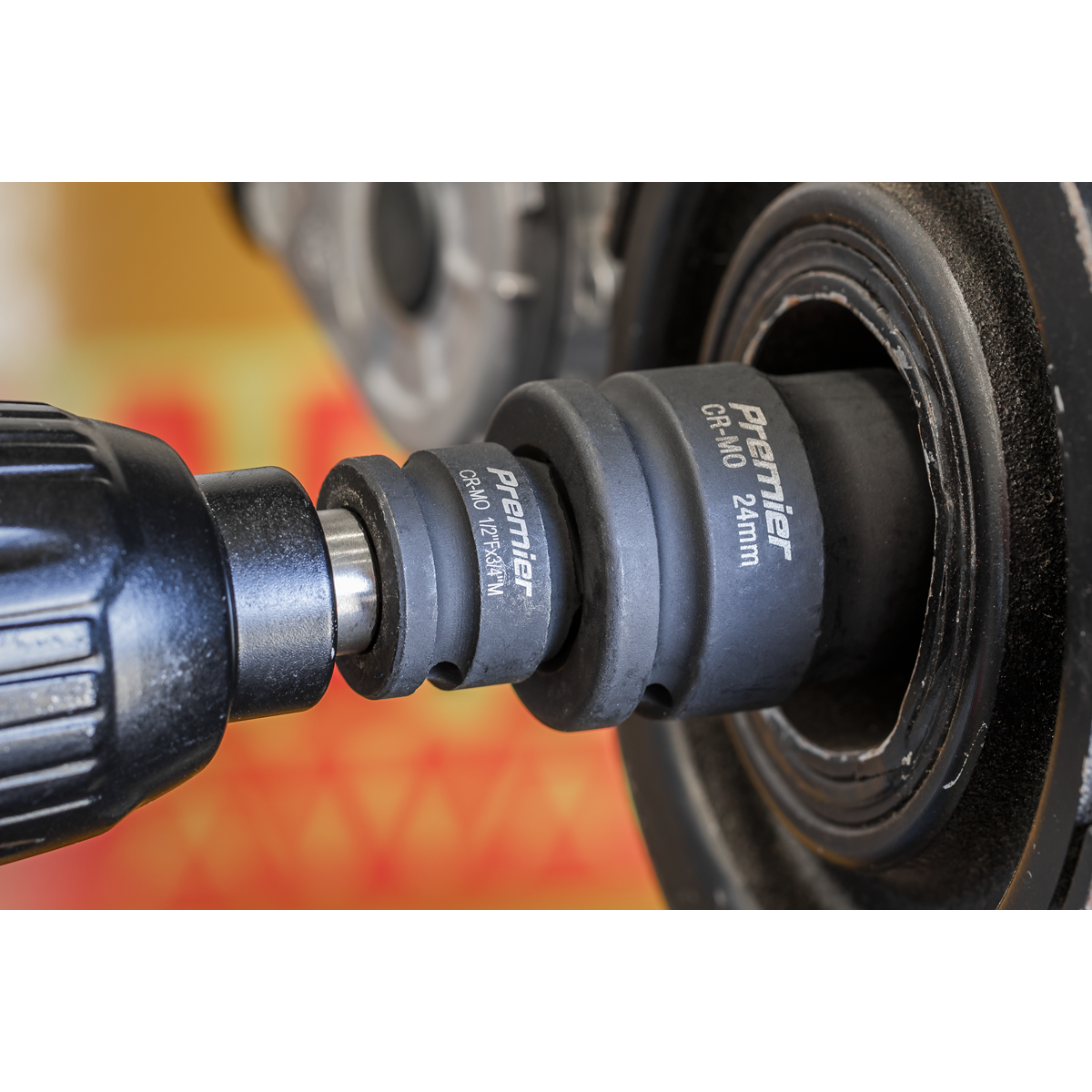 Sealey Impact Adaptor 1/2" Square Drive Female - 3/4" Square Drive Male AK5402