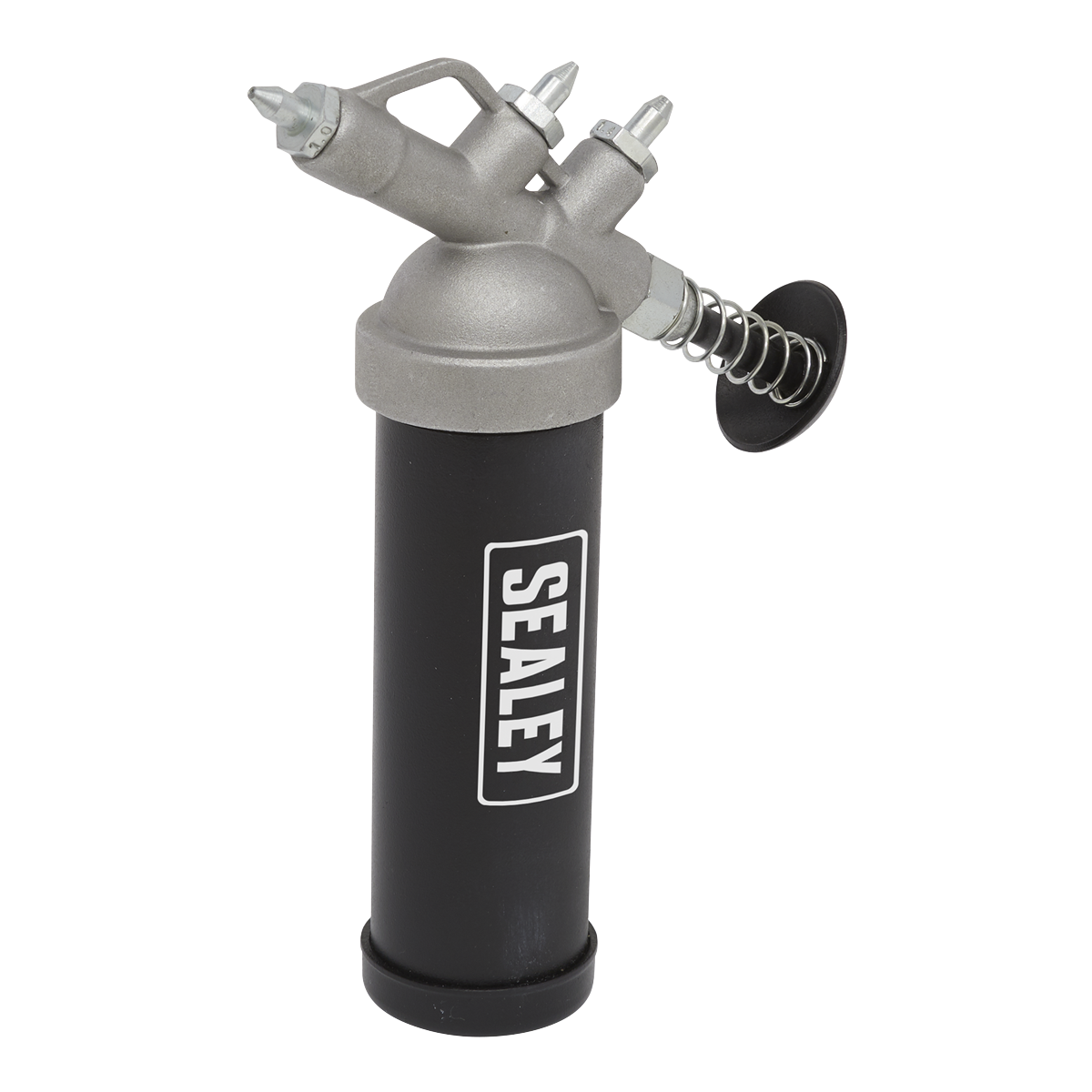 Sealey Push Type Mini Grease Gun With 3oz 88.7mL Cartridge Black/Silver AK55