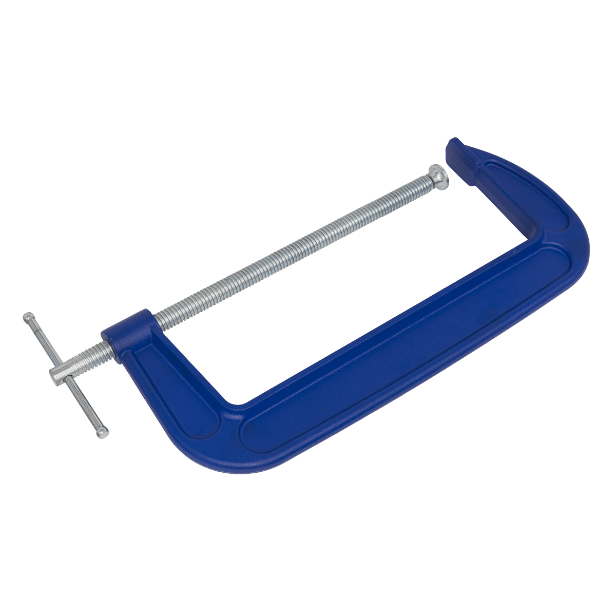 Sealey G-Clamp Fitted With Swivel Tip To Reduce Marking Length 300mm AK6012