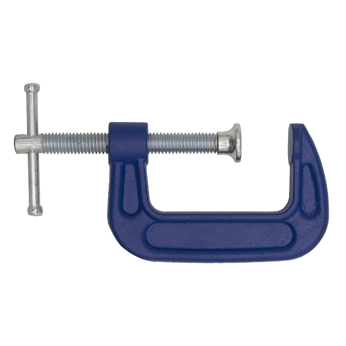 Sealey G-Clamp Fitted With Swivel Tip To Reduce Marking Length 50mm AK6002
