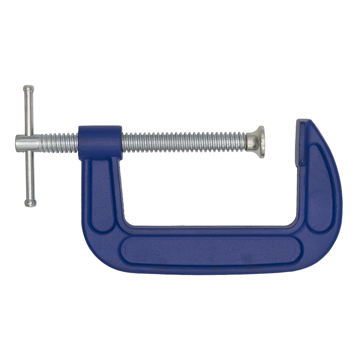 Sealey G-Clamp Fitted With Swivel Tip To Reduce Marking Length 100mm AK6004