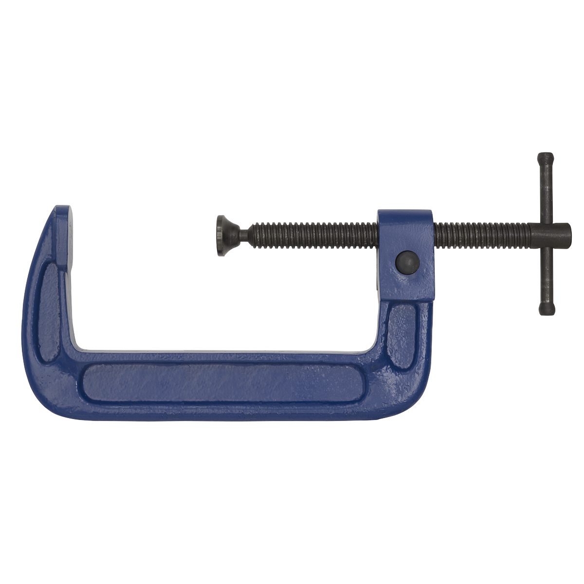 Sealey 150mm G-Clamp Quick Release Mechanism Swivel Tip Forged Body AK6006Q