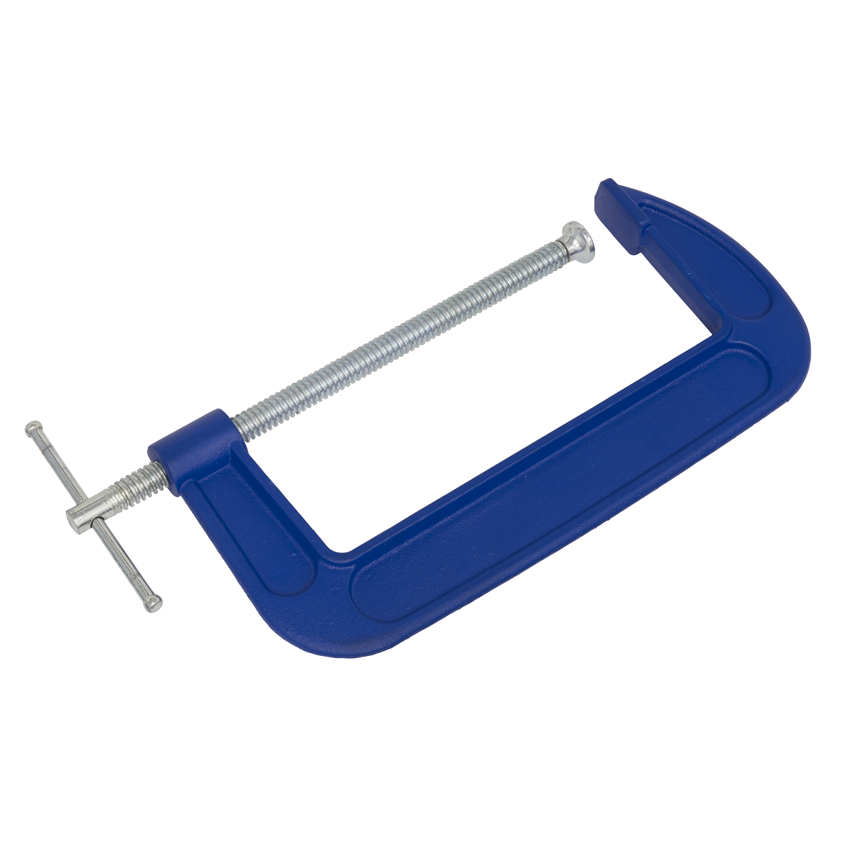 Sealey G-Clamp Fitted With Swivel Tip To Reduce Marking 200mm Pack of 4 AK60084