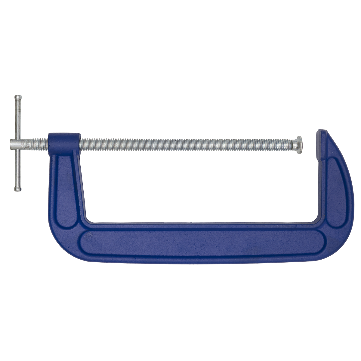 Sealey G-Clamp Fitted With Swivel Tip To Reduce Marking Length 300mm AK6012