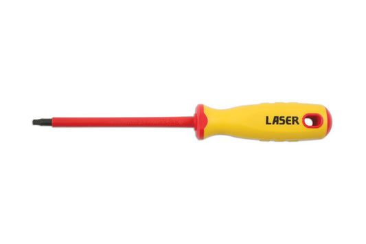 LASER 7452 Insulated Star Screwdriver T25 VDE IEC60900 Live Circuit Tool