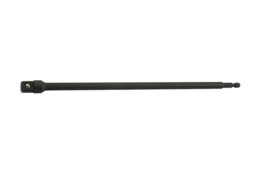 LASER 7471 Power Extension 1/2" Drive 500mm Chrome Vanadium Tool Adapter