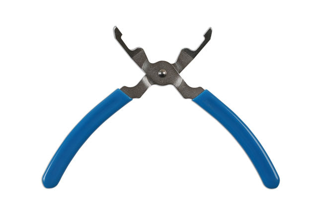 LASER 7472 Glow Plug Socket Connector Pliers Steel Angled Jaw Soft Grip Handles