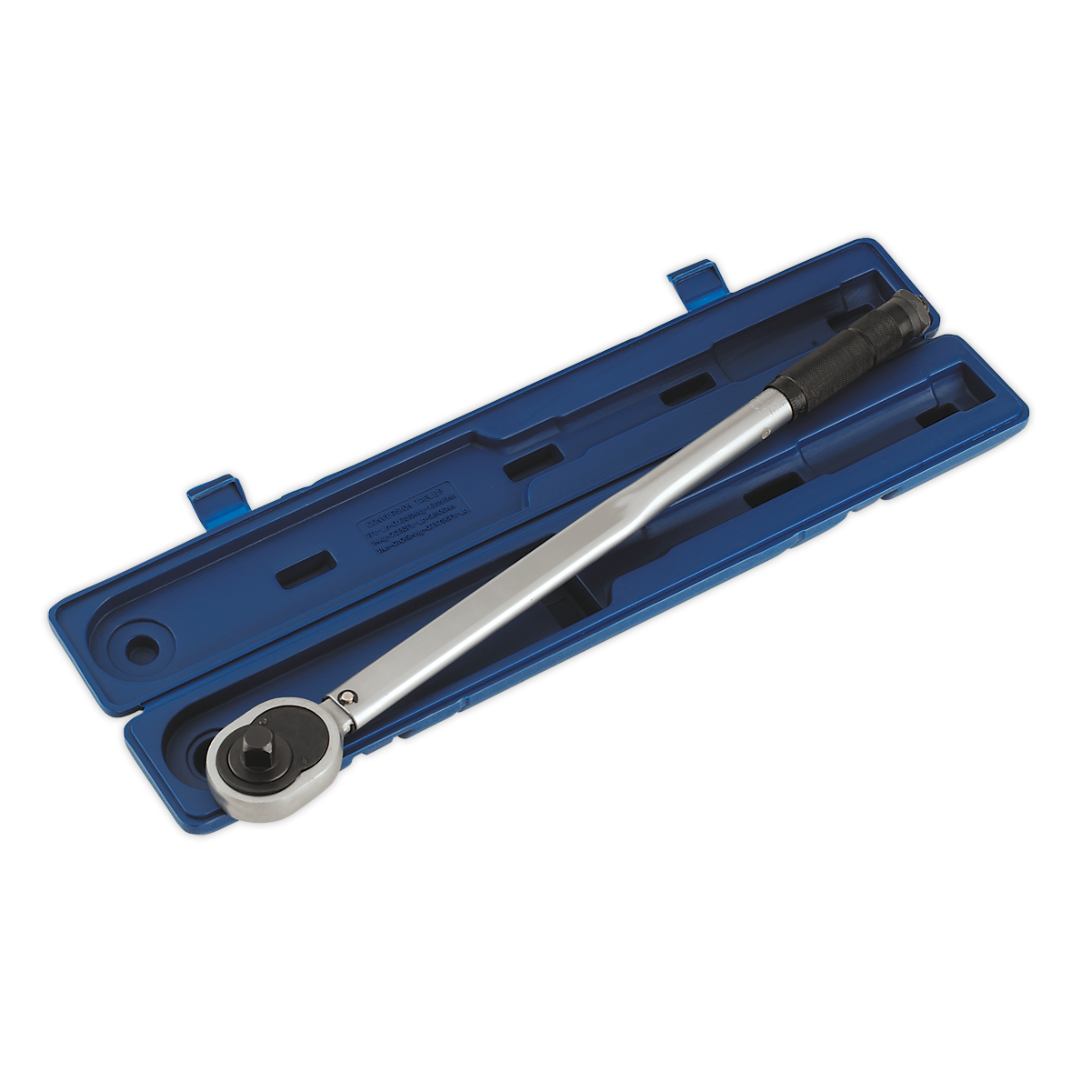 Sealey Micrometer Torque Wrench 3/4" Square Drive Calibrated Chrome Plated AK628