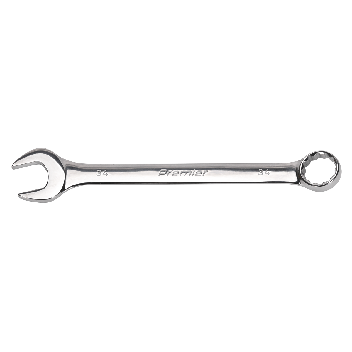 Sealey Combination Spanner Super Jumbo Chrome Vanadium Steel 34mm AK632434