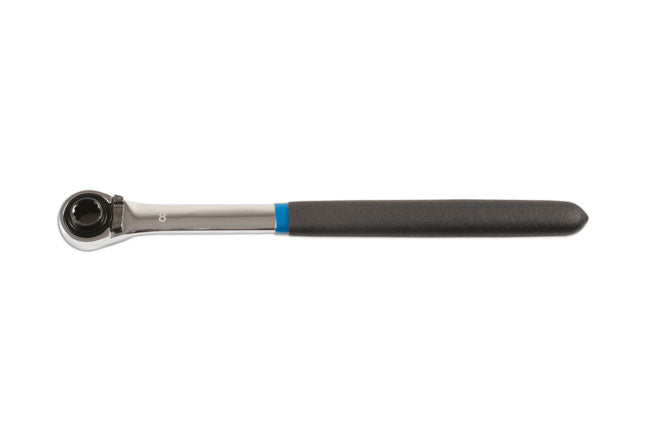 LASER 7498 Battery Terminal Ratchet Wrench 8 x 10 mm 72 Teeth Chrome Vanadium