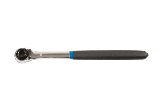 LASER 7498 Battery Terminal Ratchet Wrench 8 x 10 mm 72 Teeth Chrome Vanadium