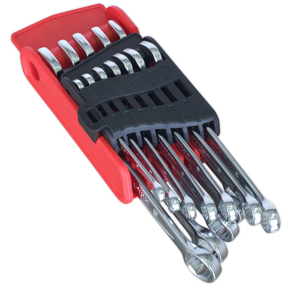 Sealey Metric Combination Spanner Set 12 Pieces Lock-On 6PT Drop-Forged AK63921