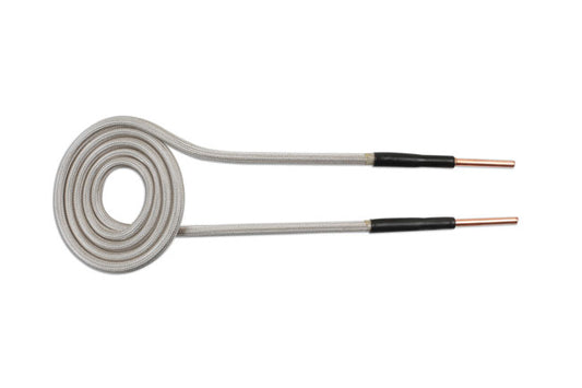LASER 7503 Flat Coil Heat Inductor 200mm Copper Alloy Ring 65mm Workshop Tool
