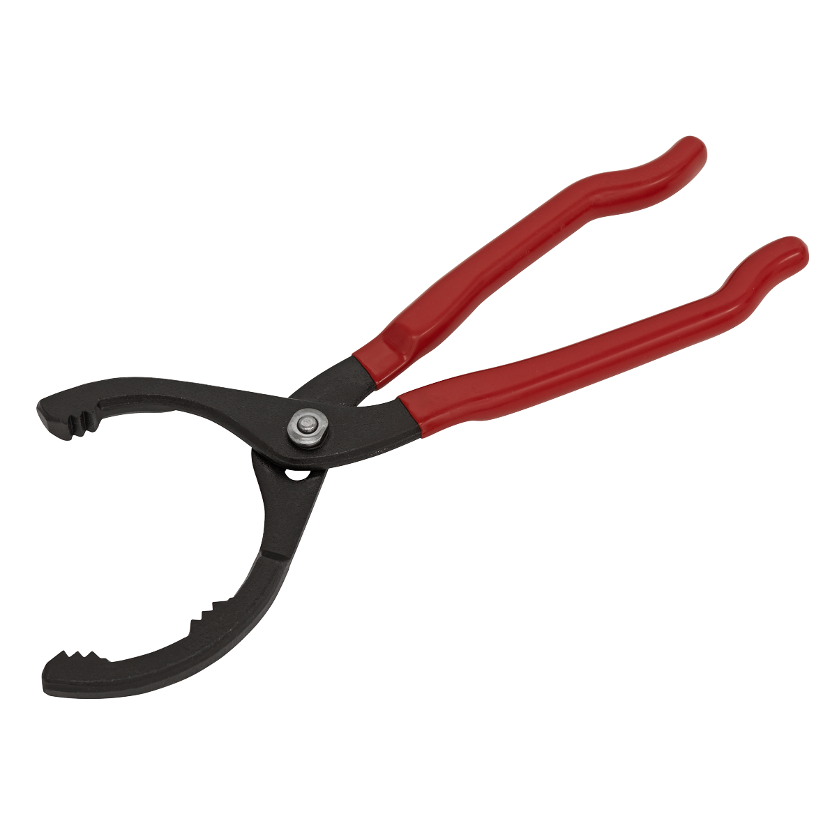 Sealey Oil Filter Pliers Forged With Long Handles 54-108mm Capacity AK6411