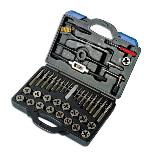 LASER 2159 Carbon Impregnated Thread Tap Set 40 Pieces Metric Repair Kit