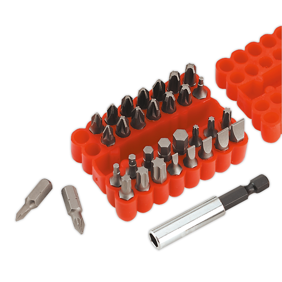 Sealey Gearless Screwdriver With 33 Pcs Bit Set Twist-Reverse Mechanism AK6498