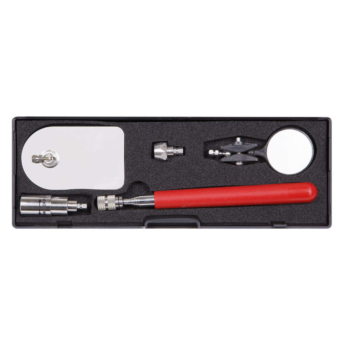 Sealey Telescopic Magnetic Pick-Up & Inspection Tool Kit 5 Pieces AK6521