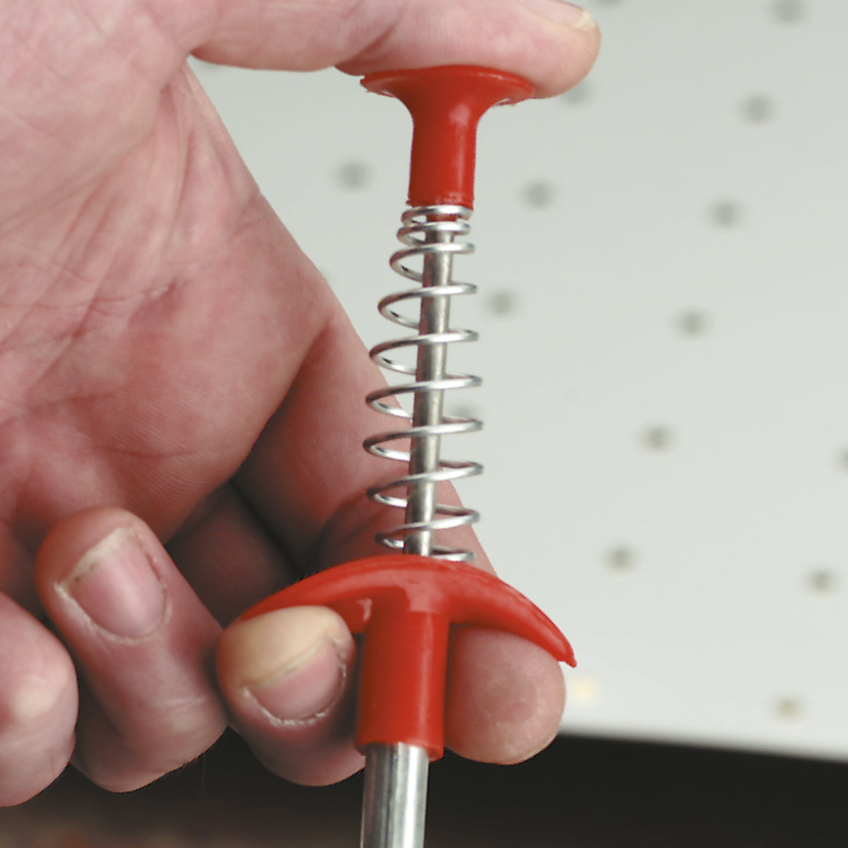 Sealey Flexible Claw Pick-Up Tool With Spring Loaded Claw Grab 610mm AK653