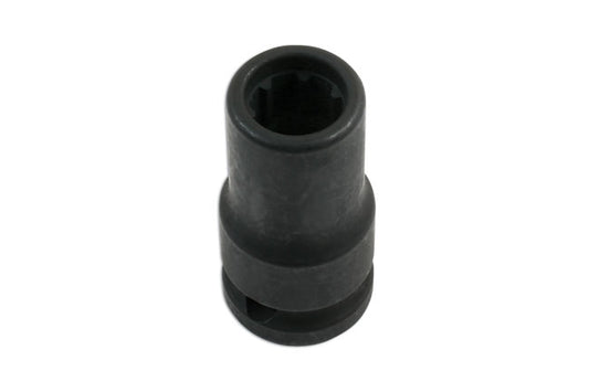 LASER 7517 Brake Caliper Socket Wrench Insert Chrome Vanadium Steel Tool