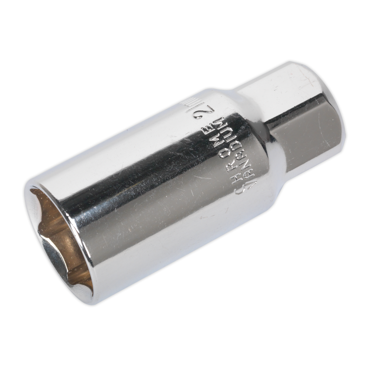 Sealey Spark Plug Socket Chrome Plated 21mm 3/8" Square Drive Magnetic AK6541