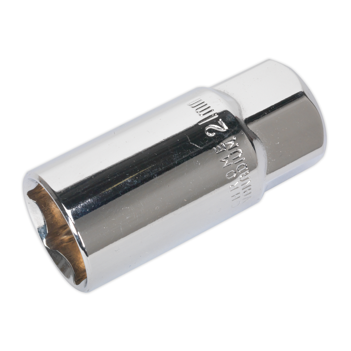 Sealey Spark Plug Socket Chrome Plated 21mm 1/2" Square Drive Magnetic AK6544