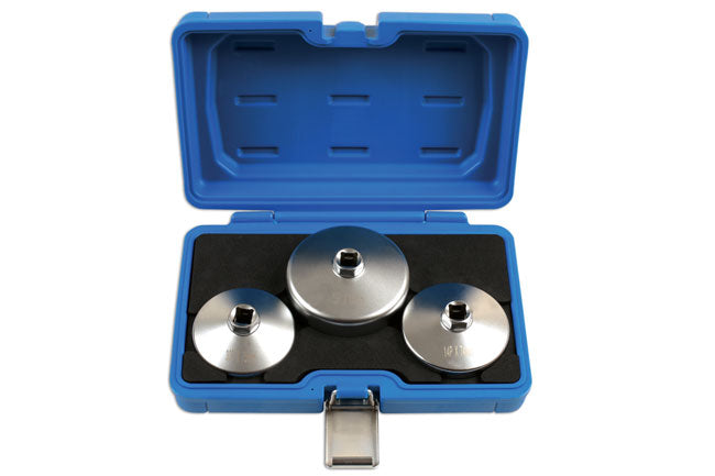 LASER 7527 Oil Drain Plug Socket Wrench Insert 89mm 15 Flutes 1/2" Drive Steel