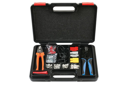LASER 7532 Non Insulated Terminal and Anderson Plug Tool Kit 160 Pieces